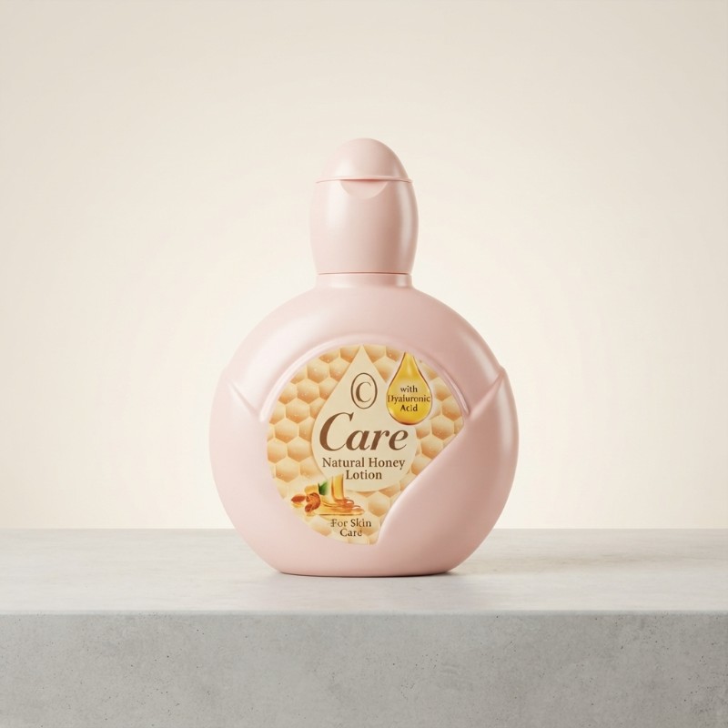 Care Natural Honey Lotion – Nourishing & Hydrating Body Lotion with Hyaluronic Acid | Smooth Skin Care for Everyday Use
