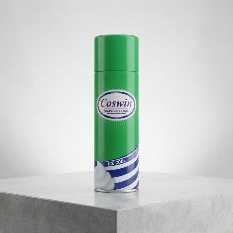 Coswin Shaving Foam Ice Cool – Refreshing & Smooth Glide Shaving Foam for Men