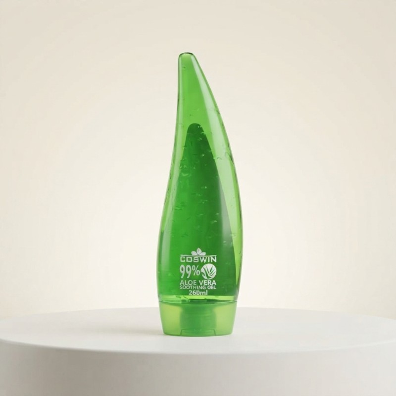 Coswin 99% Aloe Vera Soothing Gel 260ml – Moisturizing & Hydrating Gel for Face & Body