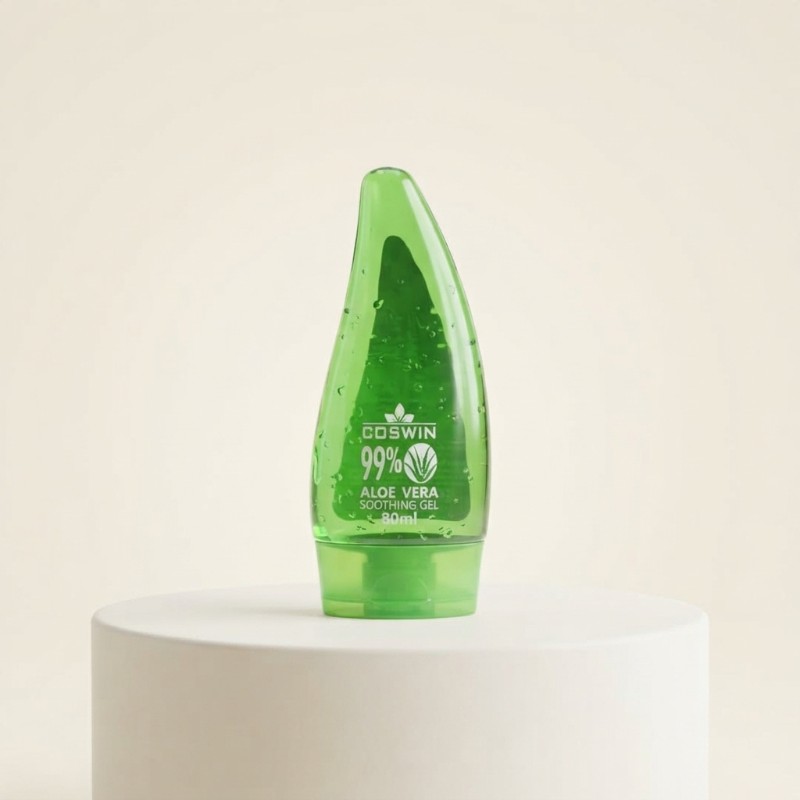 Coswin 99% Aloe Vera Soothing Gel 80ml – Moisturizing & Hydrating Gel for Face & Body