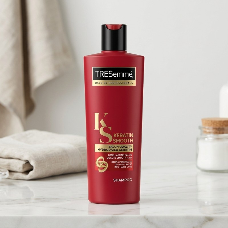 TRESemmé Keratin Smooth Shampoo | Hydrolyzed Keratin | Salon Quality Smooth Hair