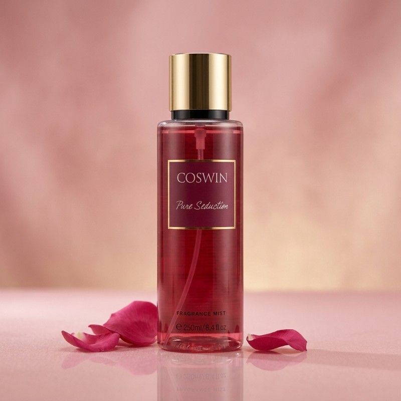 COSWIN Pure Seduction Fragrance Mist 250ml | Women’s Body Mist | Refreshing Floral & Fruity Fragrance