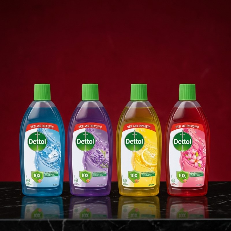 Dettol Multipurpose Antiseptic Disinfectant Liquid | Assorted Fragrances | Germ Protection Cleaner