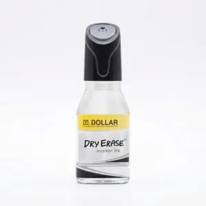 Dollar Dry Erase Marker Ink Refill – Whiteboard Marker Ink for Refilling Dry Erase Markers, School, Office & Home