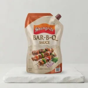 Shangrila Bar-B-Q Sauce – Smoky Barbecue Flavor Sauce for Kebabs, Tikka, Steaks and Sandwiches