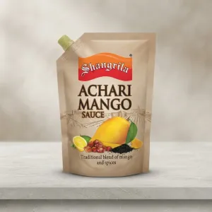 Shangrila Achari Mango Sauce – Traditional Mango & Spices Sauce, Tangy and Spicy Flavor