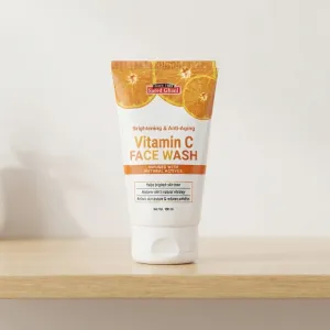 Saeed Ghani Vitamin C Face Wash 100ml – Brightening & Anti-Aging Facial Cleanser with Natural Actives
