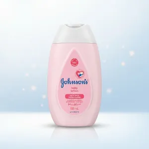 Johnson's Baby Lotion 100ml – Gentle Moisturizing Body Lotion for Soft Skin & 24-Hour Moisturization