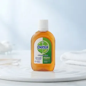 Dettol Antiseptic Liquid 50ml – Germ Protection & First Aid Liquid for Skin & Household Hygiene