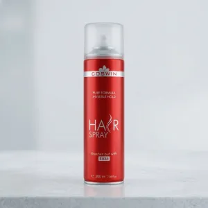 Coswin Hair Spray 200 ml – Pure Formula Invisible Hold Hair Styling Spray for Easy Brushing & Long-Lasting Hair Control