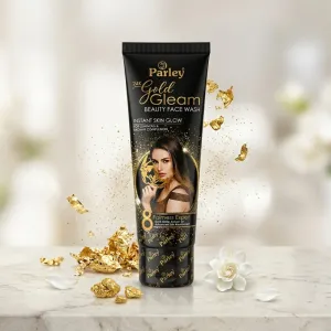 Parley 24K Gold Gleam Beauty Face Wash | Gold Infused Facial Cleanser | Deep Cleansing & Radiant Skin