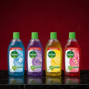 Dettol Multipurpose Antiseptic Disinfectant Liquid | Assorted Fragrances | Germ Protection Cleaner