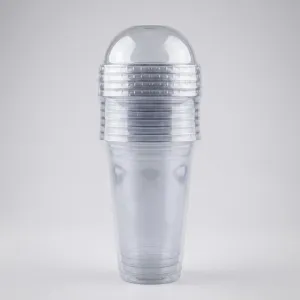 Transparent Plastic Drinking Cups | Disposable Clear Party Cups for Water, Juice, Soft Drinks & Events