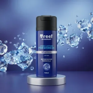 Treet Men’s Deodorant Spray 150ml | Long-Lasting Freshness | Refreshing Fragrance Body Spray for Men