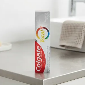 Colgate Total 12 Advanced Health Antibacterial Toothpaste 100g – Stronger 12-Hour Protection for Teeth, Tongue, Cheeks & Gums