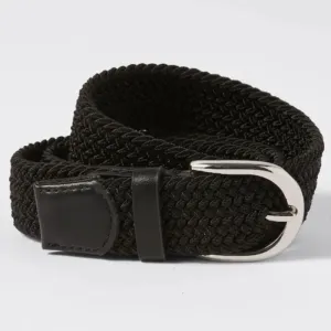 Ladies Braided Elastic Woven Leather Stretchable Belt for Girls & Women – Imported Quality