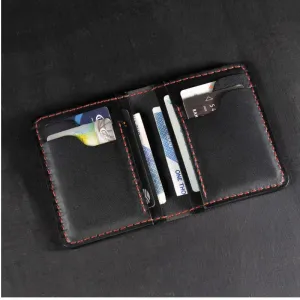 Futuristic Black Card Wallet
