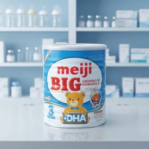 Meiji BIG Growing-Up Formula Step 3 with DHA & FOS - Toddler Milk Powder