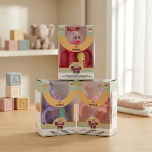 Funky Top Anti-Colic Baby Feeder with Handles and Character Cap