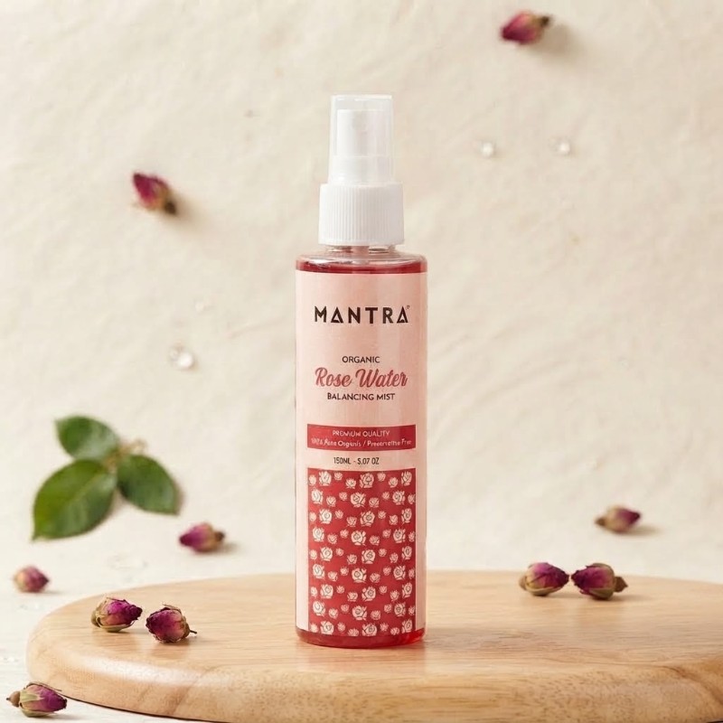 Mantra Organic Rose Water Balancing Mist - 150ml