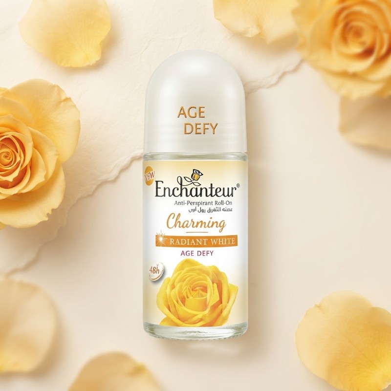 Enchanteur Charming Radiant White Age Defy Anti-Perspirant Roll-On