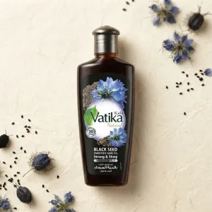 Vatika Naturals Black Seed Enriched Hair Oil Strong & Shiny