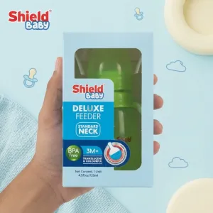 Shield Deluxe Baby Feeder Standard Neck BPA Free 3M+