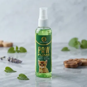 PET UNIQUE Paw FumE Pet Dry Bath Spray