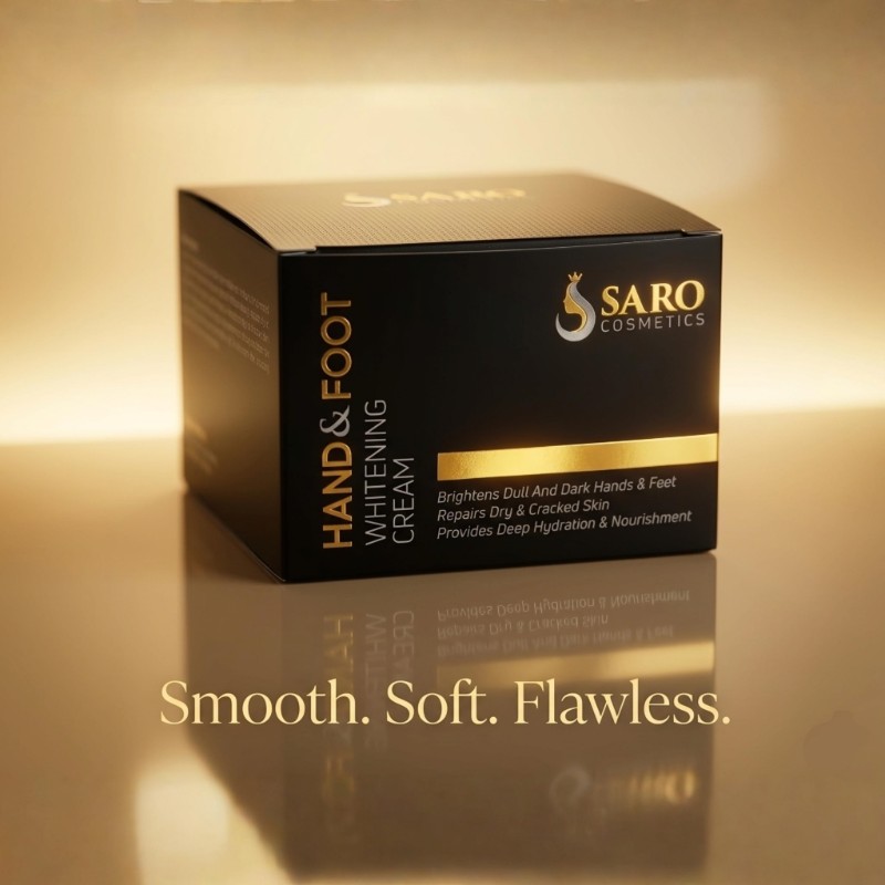 SARO Hand & Foot Whitening Cream – Brightening & Deep Hydration Care