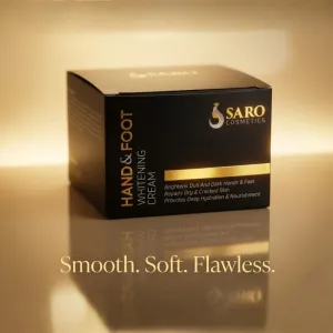 SARO Hand & Foot Whitening Cream – Brightening & Deep Hydration Care